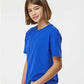 Tultex 235 Youth Fine Jersey T-Shirt - Side view