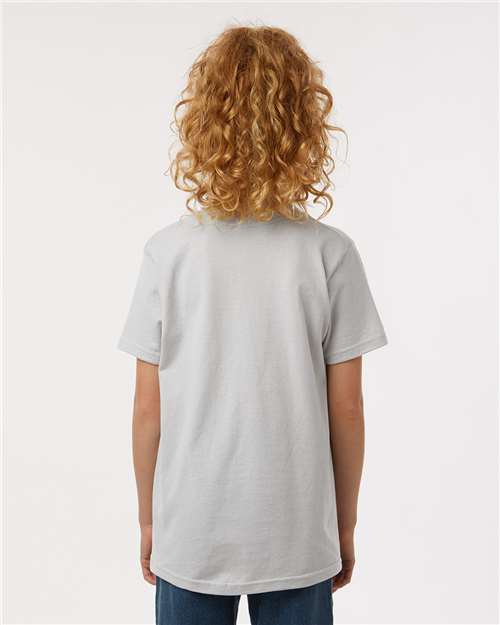 Tultex 235 Youth Fine Jersey T-Shirt - Back view
