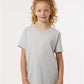 Tultex 235 Youth Fine Jersey T-Shirt - Front view