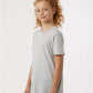 Tultex 235 Youth Fine Jersey T-Shirt - Side view