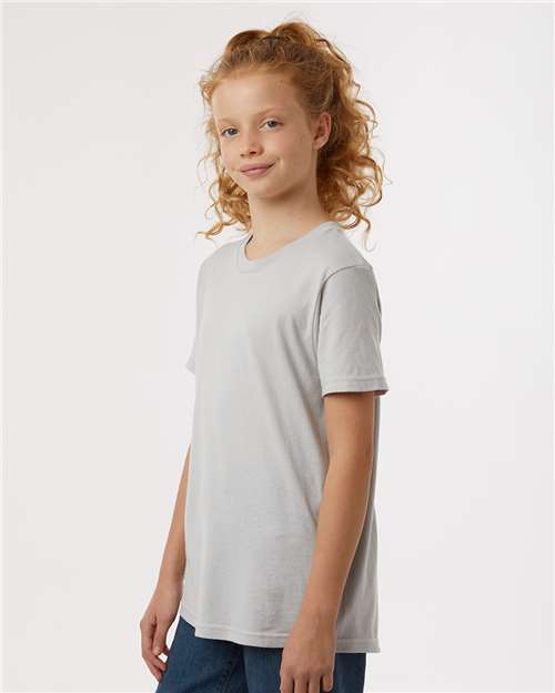 Tultex 235 Youth Fine Jersey T-Shirt - Side view