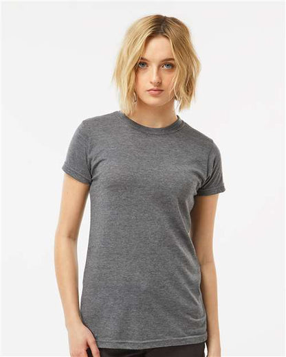 Tultex 240 Unisex Tortuga Extreme Performance Hooded Long Sleeve T-Shirt - Front view
