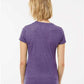 Tultex 240 Unisex Tortuga Extreme Performance Hooded Long Sleeve T-Shirt - Back view