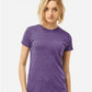 Tultex 240 Unisex Tortuga Extreme Performance Hooded Long Sleeve T-Shirt - Front view