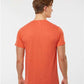 Tultex 241 Men's Biloxi Performance Colorblocked Hooded Long Sleeve T-Shirt - Back view