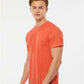 Tultex 241 Men's Biloxi Performance Colorblocked Hooded Long Sleeve T-Shirt - Side view