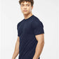 Tultex 241 Men's Biloxi Performance Colorblocked Hooded Long Sleeve T-Shirt - Side view