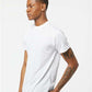 Tultex 241 Men's Biloxi Performance Colorblocked Hooded Long Sleeve T-Shirt - Side view