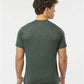 Tultex 241 Men's Biloxi Performance Colorblocked Hooded Long Sleeve T-Shirt - Back view