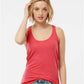 Tultex 190 Women's Poly-Rich Racerback Tank Top - Front view