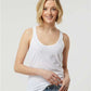 Tultex 190 Women's Poly-Rich Racerback Tank Top - Front view