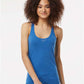 Tultex 190 Women's Poly-Rich Racerback Tank Top - Front view