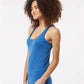 Tultex 190 Women's Poly-Rich Racerback Tank Top - Side view