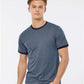 Tultex 246 Unisex Fine Jersey Ringer T-Shirt - Front view