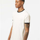 Tultex 246 Unisex Fine Jersey Ringer T-Shirt - Side view
