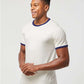 Tultex 246 Unisex Fine Jersey Ringer T-Shirt - Side view