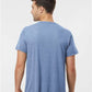 Tultex 254 Unisex Tri-Blend T-Shirt - Back view