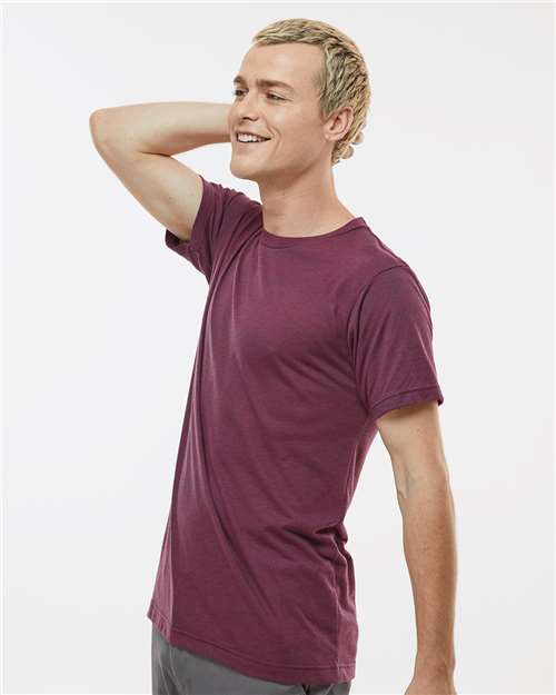 Tultex 254 Unisex Tri-Blend T-Shirt - Side view