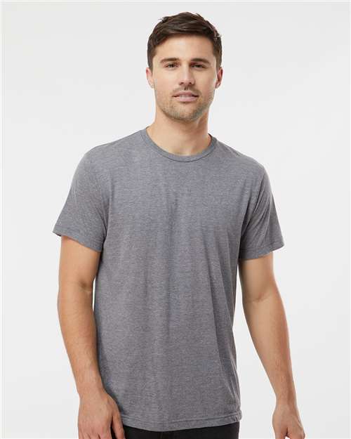 Tultex 254 Unisex Tri-Blend T-Shirt - Front view