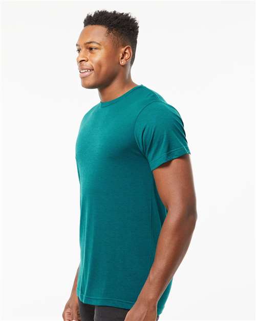 Tultex 254 Unisex Tri-Blend T-Shirt - Side view