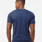Tultex 254 Unisex Tri-Blend T-Shirt - Back view
