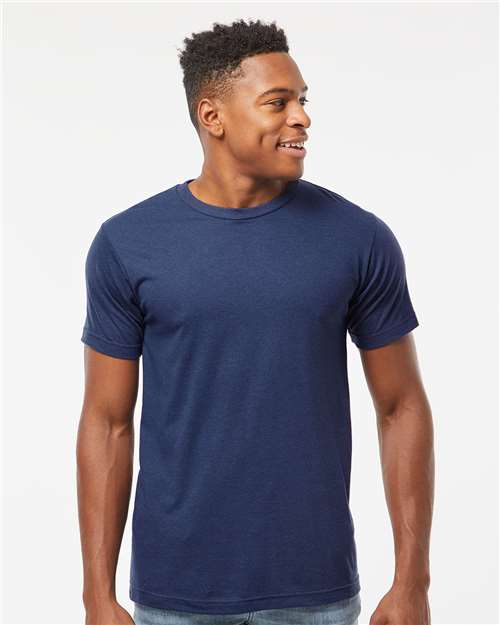 Tultex 254 Unisex Tri-Blend T-Shirt - Front view