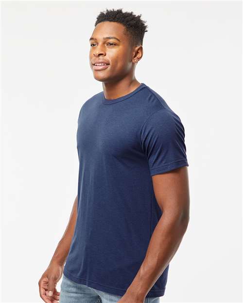 Tultex 254 Unisex Tri-Blend T-Shirt - Side view