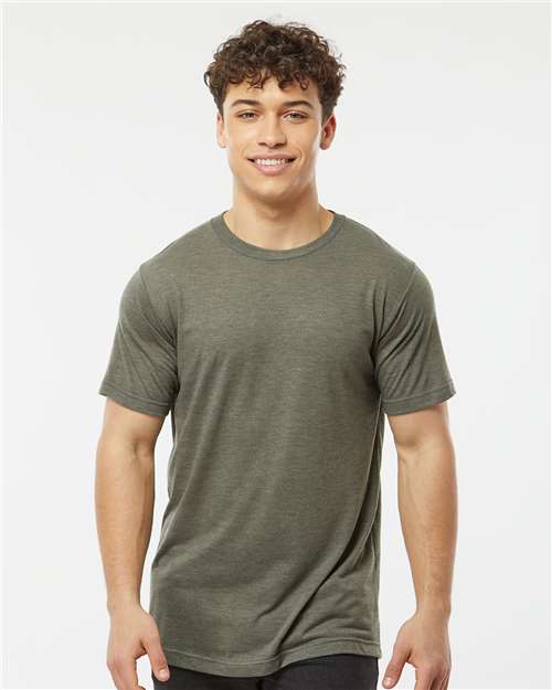 Tultex 254 Unisex Tri-Blend T-Shirt - Front view