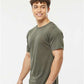 Tultex 254 Unisex Tri-Blend T-Shirt - Side view