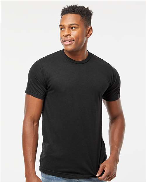 Tultex 254 Unisex Tri-Blend T-Shirt - Front view