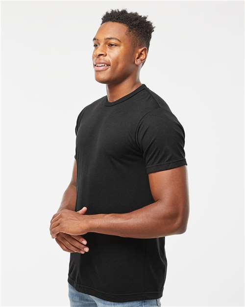 Tultex 254 Unisex Tri-Blend T-Shirt - Side view
