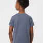 Tultex 265 Youth Reversible Flag Football Jersey - Back view