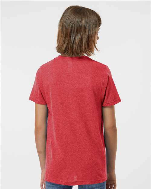 Tultex 265 Youth Reversible Flag Football Jersey - Back view