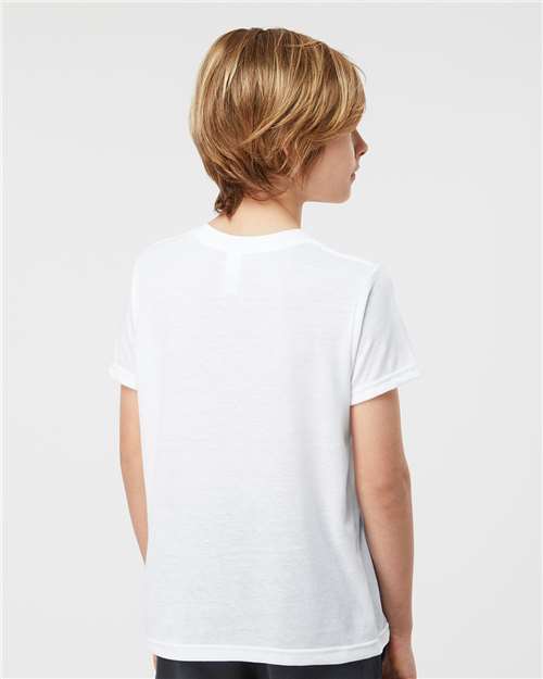 Tultex 265 Youth Reversible Flag Football Jersey - Back view
