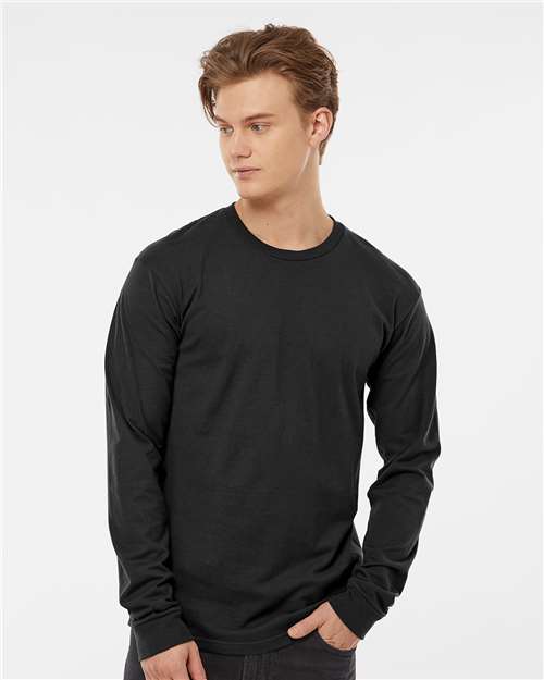 Tultex 291 Unisex Heavyweight Jersey Long Sleeve T-Shirt - Front view