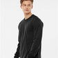 Tultex 291 Unisex Heavyweight Jersey Long Sleeve T-Shirt - Side view