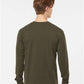 Tultex 291 Unisex Heavyweight Jersey Long Sleeve T-Shirt - Back view