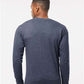 Tultex 291 Unisex Heavyweight Jersey Long Sleeve T-Shirt - Back view