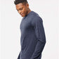 Tultex 291 Unisex Heavyweight Jersey Long Sleeve T-Shirt - Side view
