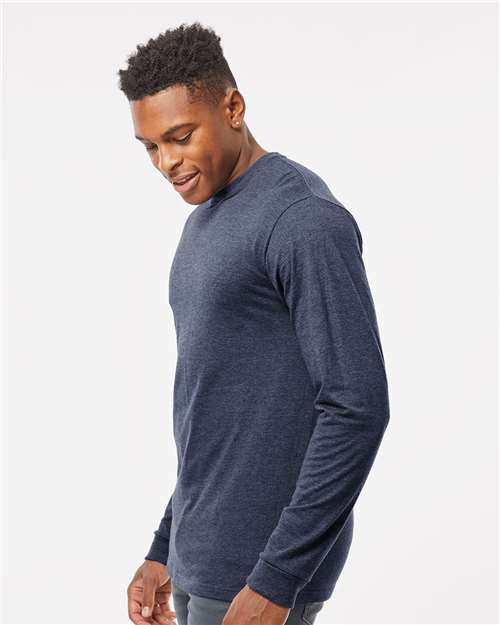 Tultex 291 Unisex Heavyweight Jersey Long Sleeve T-Shirt - Side view