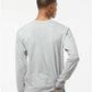 Tultex 291 Unisex Heavyweight Jersey Long Sleeve T-Shirt - Back view