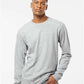 Tultex 291 Unisex Heavyweight Jersey Long Sleeve T-Shirt - Front view