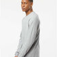 Tultex 291 Unisex Heavyweight Jersey Long Sleeve T-Shirt - Side view