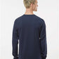 Tultex 291 Unisex Heavyweight Jersey Long Sleeve T-Shirt - Back view