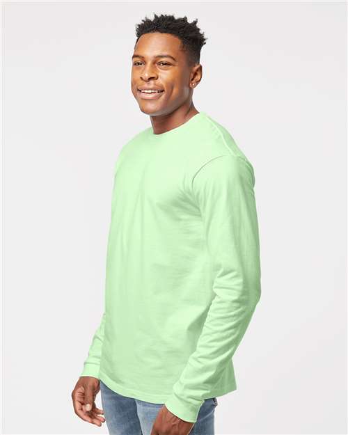Tultex 291 Unisex Heavyweight Jersey Long Sleeve T-Shirt - Side view