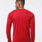 Tultex 291 Unisex Heavyweight Jersey Long Sleeve T-Shirt - Back view