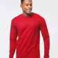 Tultex 291 Unisex Heavyweight Jersey Long Sleeve T-Shirt - Front view
