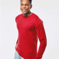 Tultex 291 Unisex Heavyweight Jersey Long Sleeve T-Shirt - Side view