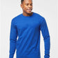 Tultex 291 Unisex Heavyweight Jersey Long Sleeve T-Shirt - Front view