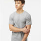 Tultex 293 Unisex Heavyweight Jersey Pocket T-Shirt - Front view